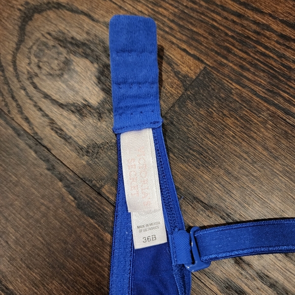 Victoria's Secret bra padded or push up 36B blue - Picture 3 of 4
